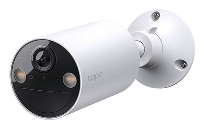 TP-Link Tapo C410 Wire-Free Outdoor Security Camera, 2K, 180-Day Battery, Colour Night Vision, IP65, AI Detection, White