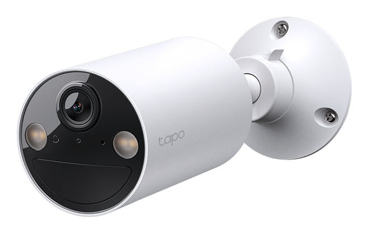 TP-Link Tapo C410 Wire-Free Outdoor Security Camera, 2K, 180-Day Battery, Colour Night Vision, IP65, AI Detection, White