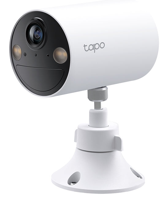 TP-Link Tapo C410 Wire-Free Outdoor Security Camera, 2K, 180-Day Battery, Colour Night Vision, IP65, AI Detection, White