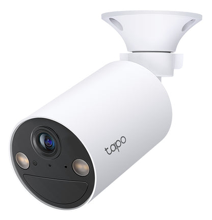 TP-Link Tapo C410 Wire-Free Outdoor Security Camera, 2K, 180-Day Battery, Colour Night Vision, IP65, AI Detection, White