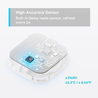 TP-Link Tapo T310 Smart Temperature & Humidity Sensor, 868MHz, CR2450, Indoor