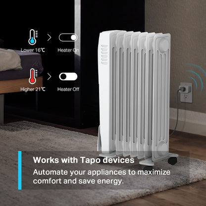 TP-Link Tapo T310 Smart Temperature & Humidity Sensor, 868MHz, CR2450, Indoor