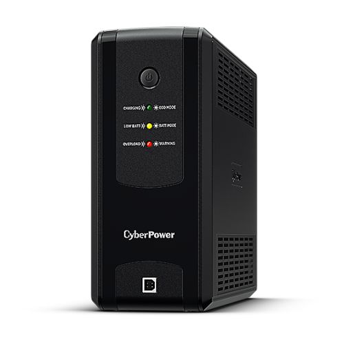 CyberPower UT 1050VA Line Interactive Tower UPS, 630W, LED Indicators, 6x IEC, AVR Energy Saving, Up to 1Gbps Ethernet - PC Gear UK