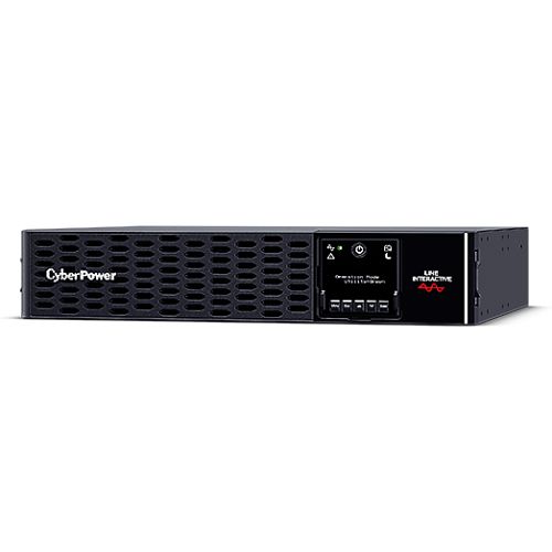 CyberPower XL Smart App 3000VA Line Interactive 2U Rackmountable Professional UPS, 3000W, LCD Display, 8x IEC, AVR Energy Saving, Hot-swappable Batteries, Ext. Battery Module - PC Gear UK