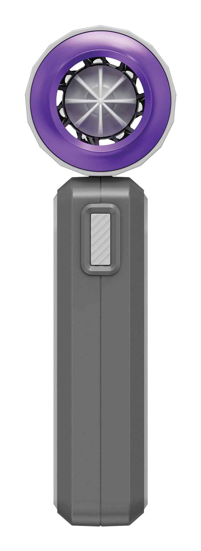 Verbatim Cool 'n' Go AirJet Handheld Fan, Grey, Purple