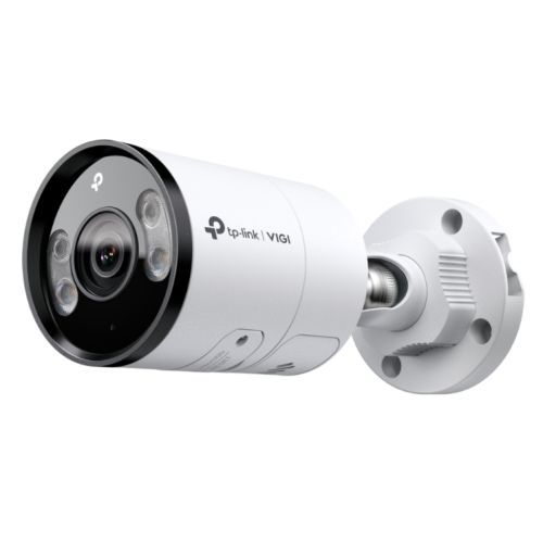 TP-LINK (InSight S345 2.8MM) VIGI 4MP Outdoor Full-Colour Bullet Network Camera w/ 2.8mm Lens, IP67, PoE, AI Detection/Classification, Two-Way Audio, H.265+ - PC Gear UK