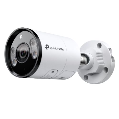TP-LINK (InSight S355 4MM) VIGI 5MP Outdoor Full-Colour Bullet Network Camera w/ 4mm Lens, IP67, PoE, AI Detection/Classification, Two-Way Audio, H.265+ - PC Gear UK