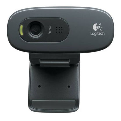 Logitech C270 Webcam, 3.0MP, HD 720p, Mic, HD Video Calling, Auto light correction - PC Gear UK