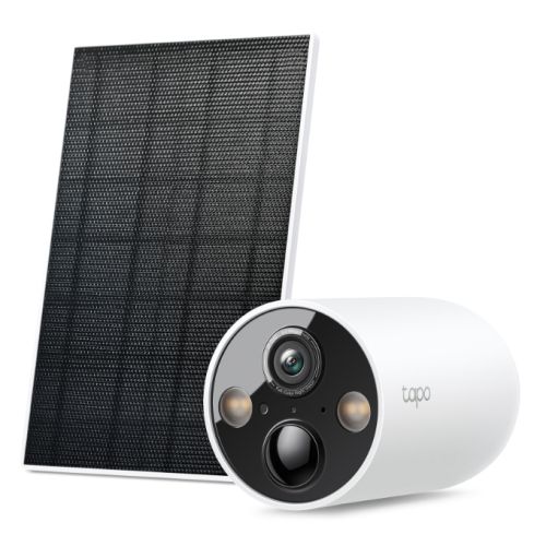 TP-LINK (TAPO C425 KIT) Smart Battery-Powered 2K QHD Outdoor Security Camera & Solar Panel, 10000mAh Battery, Colour Night Vision, AI Detection, 2-Way Audio - PC Gear UK