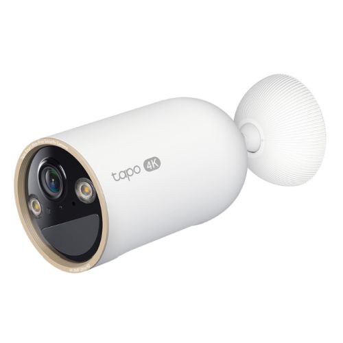 TP-LINK (TAPO C460) Smart Battery-Powered 4K Outdoor Security Camera, 10000mAh Battery, Colour Night Vision, AI Detection, Alarms, 2-Way Audio, No Hub Required - PC Gear UK