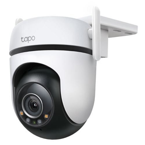 TP-LINK (TAPO C520WS) Outdoor Pan/Tilt 2K QHD Security Wi-Fi Camera, 360°, Colour Night Vision, Smart AI Detection, Sound & Light Alarm, 2-Way Audio - PC Gear UK