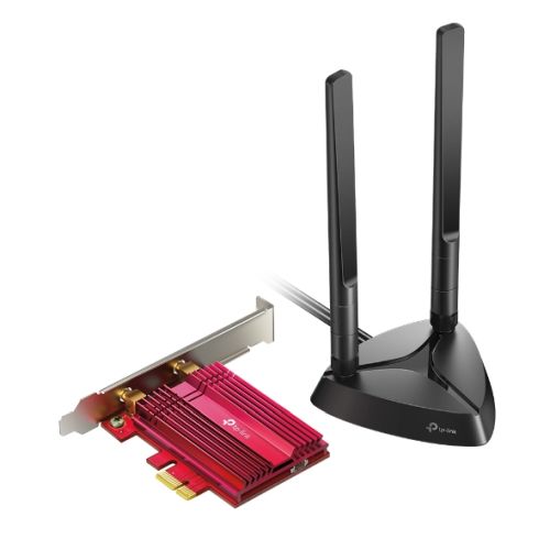 TP-LINK (Archer TX3000E) AX3000 (574+2402) Wireless Dual Band PCI Express Wi-Fi 6 Adapter, Bluetooth 5.0,  WPA3, Magnetized Base - PC Gear UK