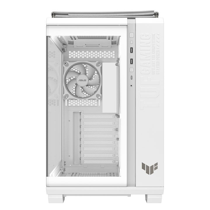 ASUS TUF Gaming GT502 Horizon ARGB Midi Tower Case | ATX | 4 ARGB Fans | White