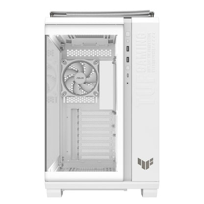 ASUS TUF Gaming GT502 Horizon ARGB Midi Tower Case | ATX | 4 ARGB Fans | White
