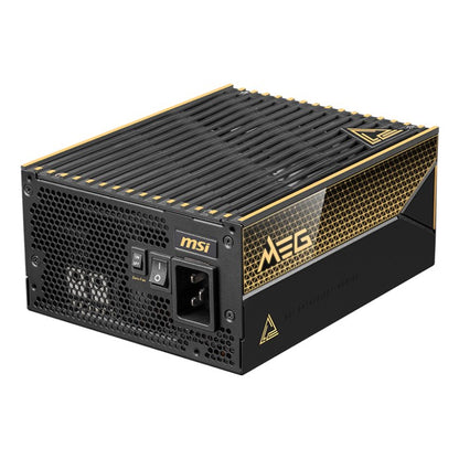 MSI MEG AI1600T PCIE5 | 1600W | ATX | 80 PLUS Titanium | Fully Modular | PCIe 5.0 | PSU