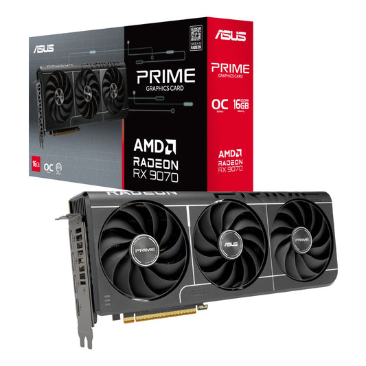 ASUS Prime Radeon RX 9070 EVO OC 16GB GDDR6 Graphics Card