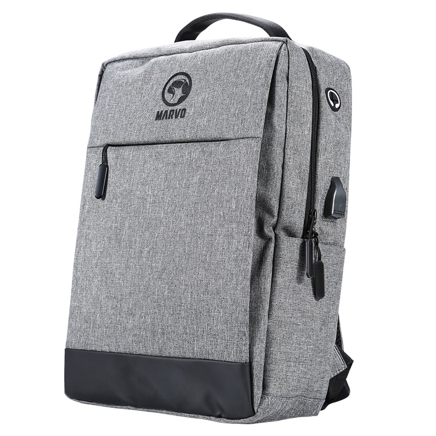 Marvo Scorpion Urbano 20 Black Waterproof 15.6 Inch Laptop Backpack with USB Charging Port (Grey) - PC Gear UK