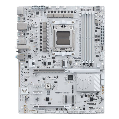 ASUS TUF GAMING B850-PRO WIFI7 W NEO | AM5 | B850 | ATX | DDR5 | Wi-Fi 7 | White | Motherboard