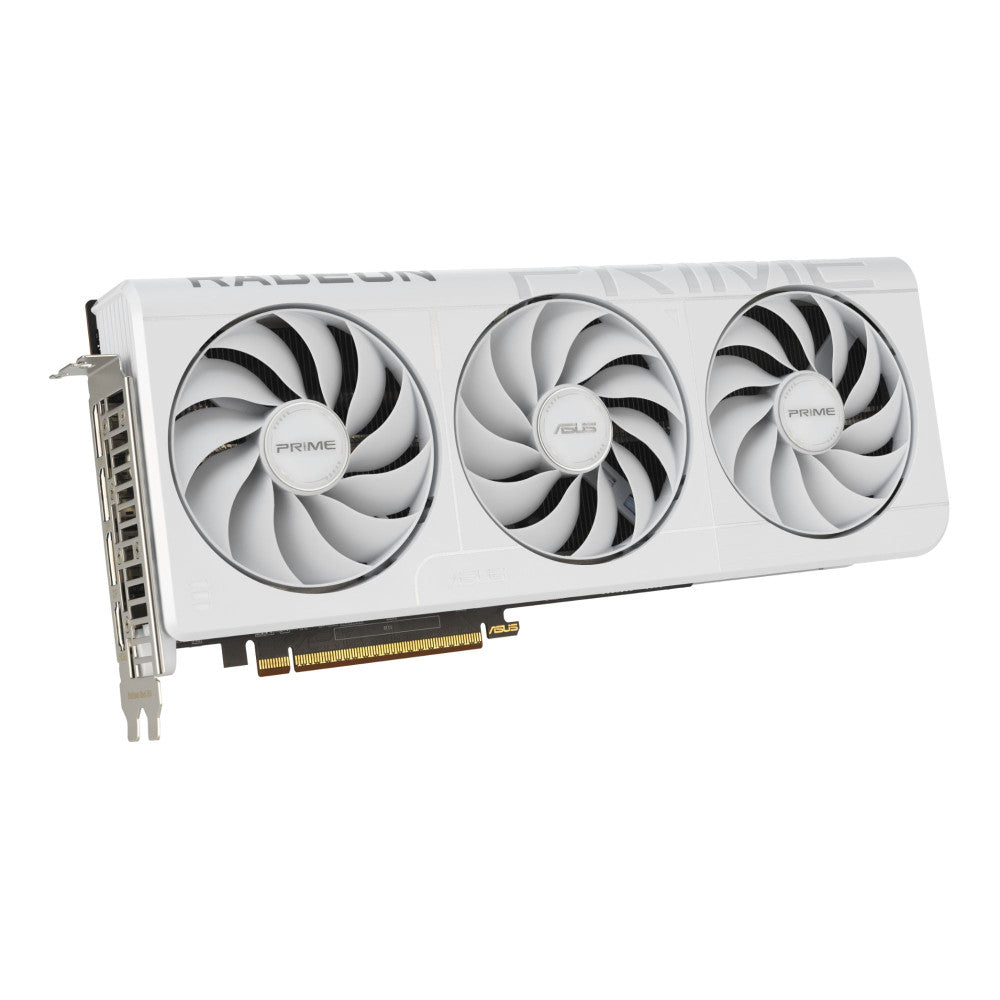 ASUS Prime Radeon RX 9070 XT OC White Edition 16GB GDDR6 Graphics Card