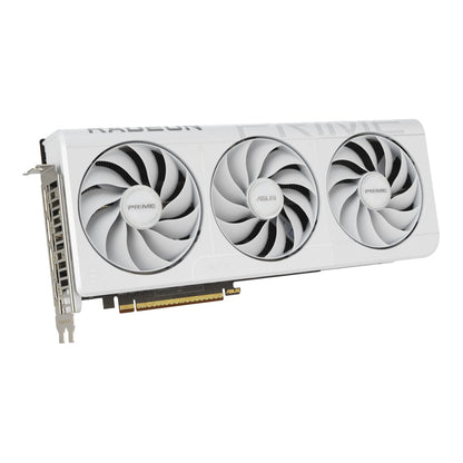ASUS Prime Radeon RX 9070 XT OC White Edition 16GB GDDR6 Graphics Card