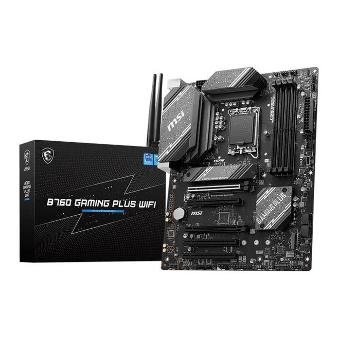 MSI B760 GAMING PLUS WIFI Intel LGA1700 ATX Motherboard