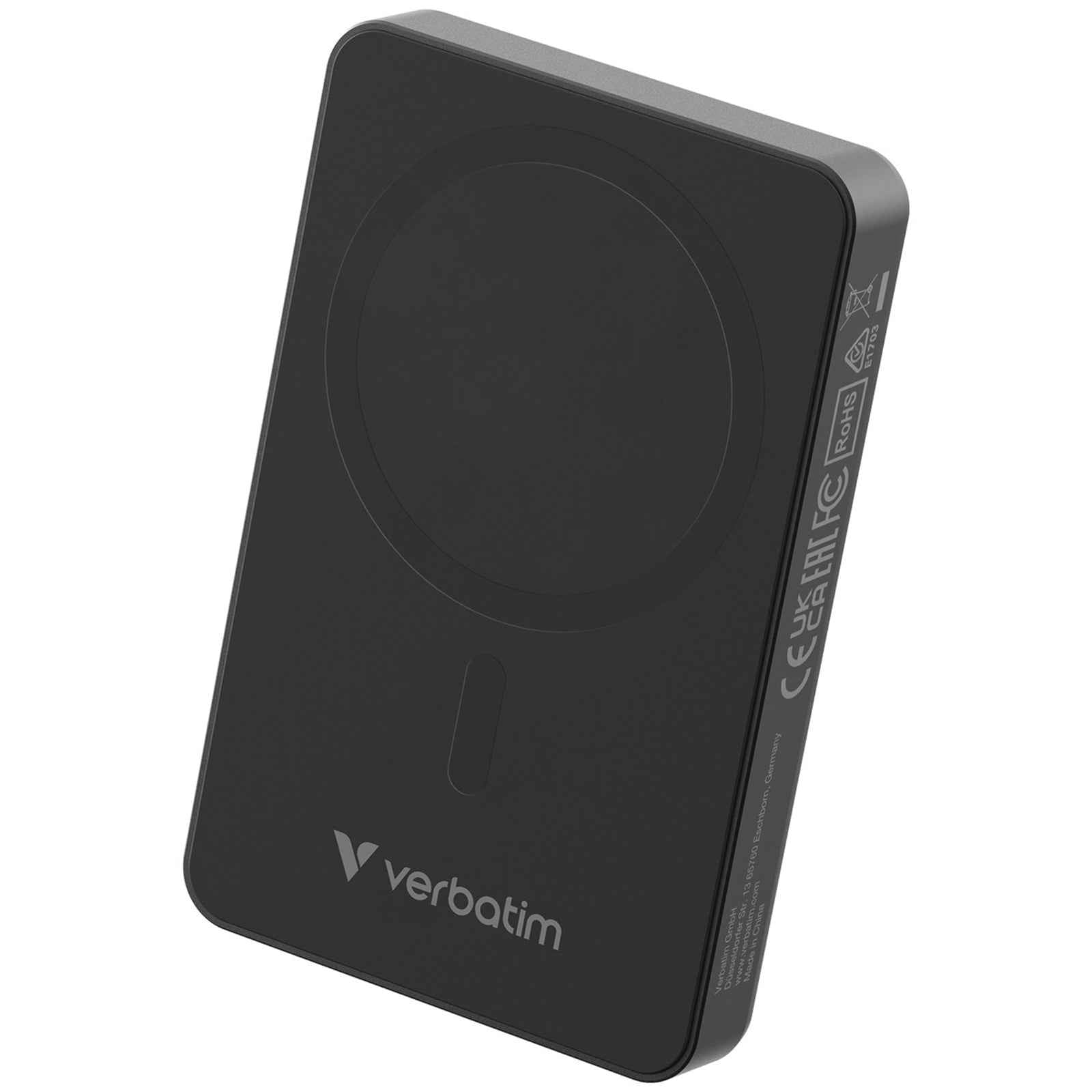 Verbatim (32227) Charge 'n' Go Essentials MagSafe Power Bank  Wireless 10000mAh Black