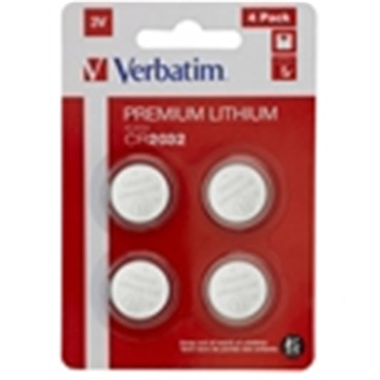 Verbatim (49533) CR2032 Battery Lithium 3V 4 Pack