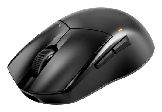 be quiet! Dark Perk Ergo Wireless Gaming Mouse | Lightweight 55g, PixArt PAW3950, 32000 DPI, 110Hr Battery, 8000Hz Polling