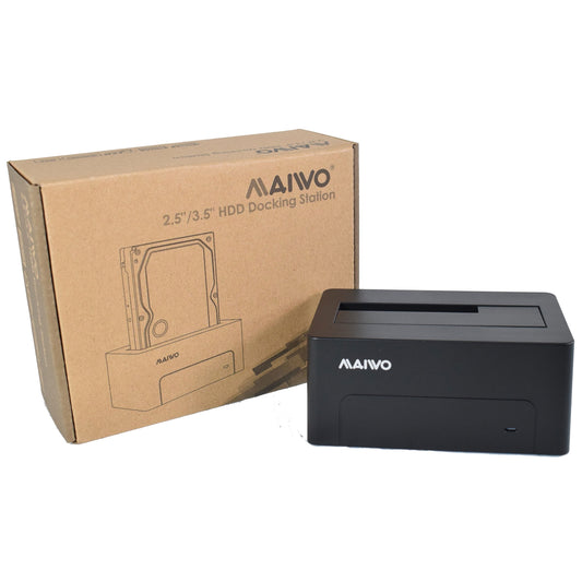Maiwo 2.5 / 3.5"  USB 3.0 Hard Drive Dock - PC Gear UK