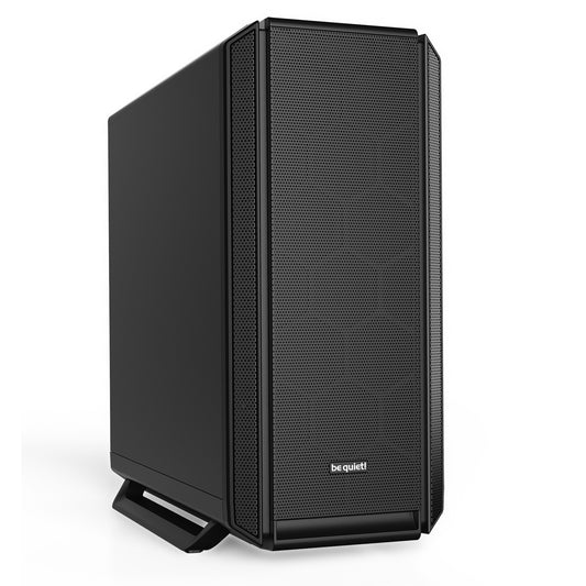 be quiet! Silent Base 802 Case, Black, Mid Tower, 2 x USB 3.2 Gen 1 Type-A / 1 x USB 3.2 Gen 2 Type-C, 10mm Front & Side Sound-Dampening Mats, 3 x Pure Wings 2 140mm Black PWM Fans Included, Interchangeable Top & Front Panels - PC Gear UK