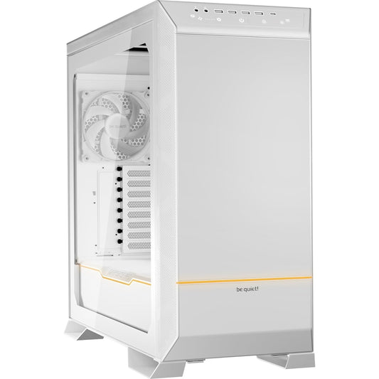 be quiet! Dark Base Pro 901 Full Tower Gaming PC Case, White, 4x USB 3.2 Type A, Interchangeable Top Cover and Front Panel, Touch Sensitive Controller, 3x Silent WIngs 4 PWM Fans, ARGB Lighting - PC Gear UK