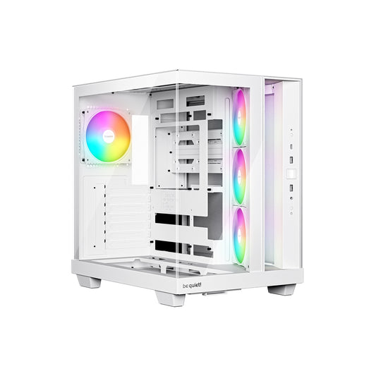 LGHT BASE500 LX ATX GAM CASE ALU WT