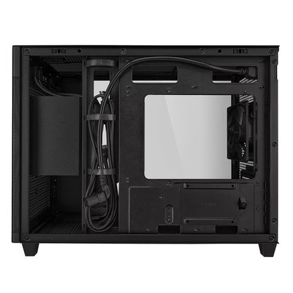 ASUS Prime AP201 Tempered Glass mATX Mini Tower Case | 33L | Black