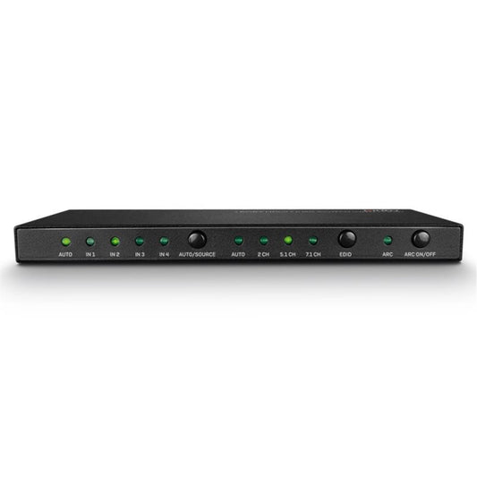 LINDY 38249 4 Port HDMI 2.0 18G Switch with Audio - PC Gear UK