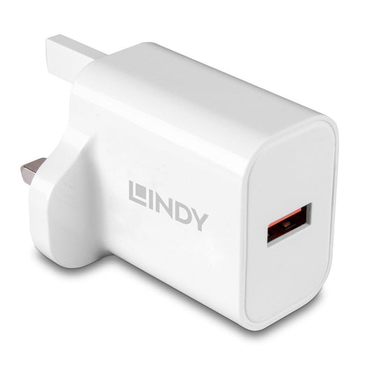 LINDY 73415 18W USB Type A Charger - PC Gear UK