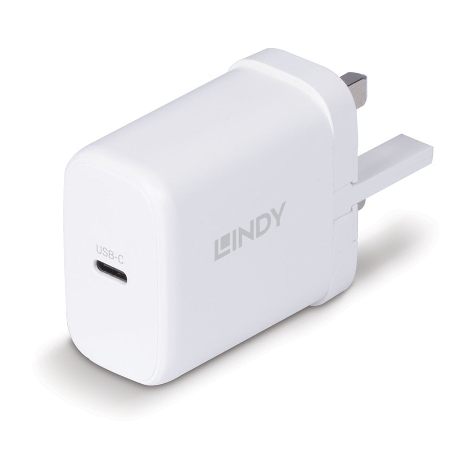 LINDY 73427 65W USB Type C GaN Charger UK Plug - PC Gear UK