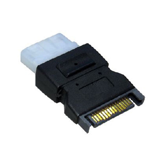 4-Pin Molex (F) to SATA Power (M) OEM Internal Adapter - PC Gear UK