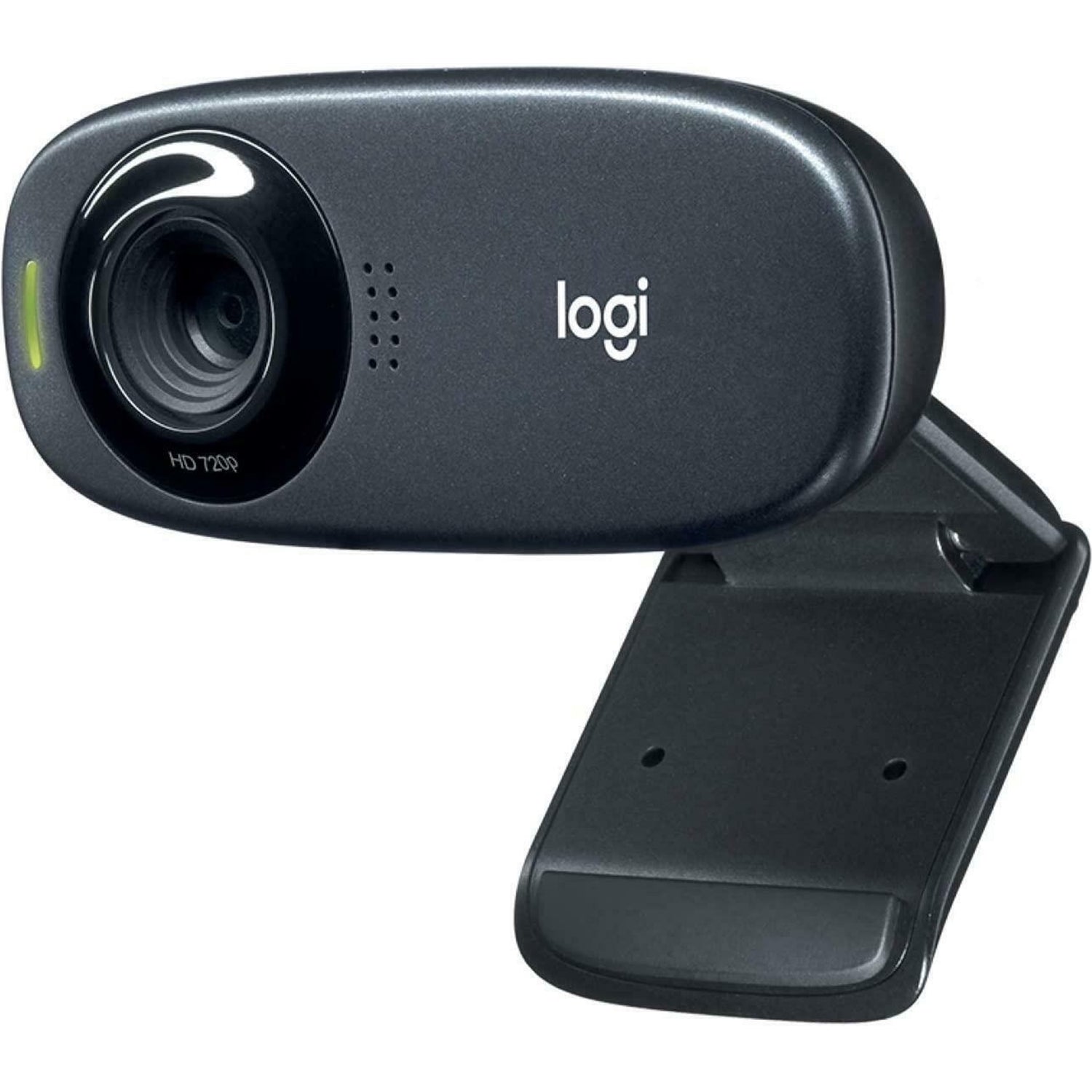 Logitech C310 HD Webcam, HD 720p/30fps, Widescreen HD Video Calling, HD Light Correction, Noise-Reducing Mic, For Skype, FaceTime, Hangouts, WebEx, PC/Mac/Laptop/Macbook/Tablet, Black - PC Gear UK