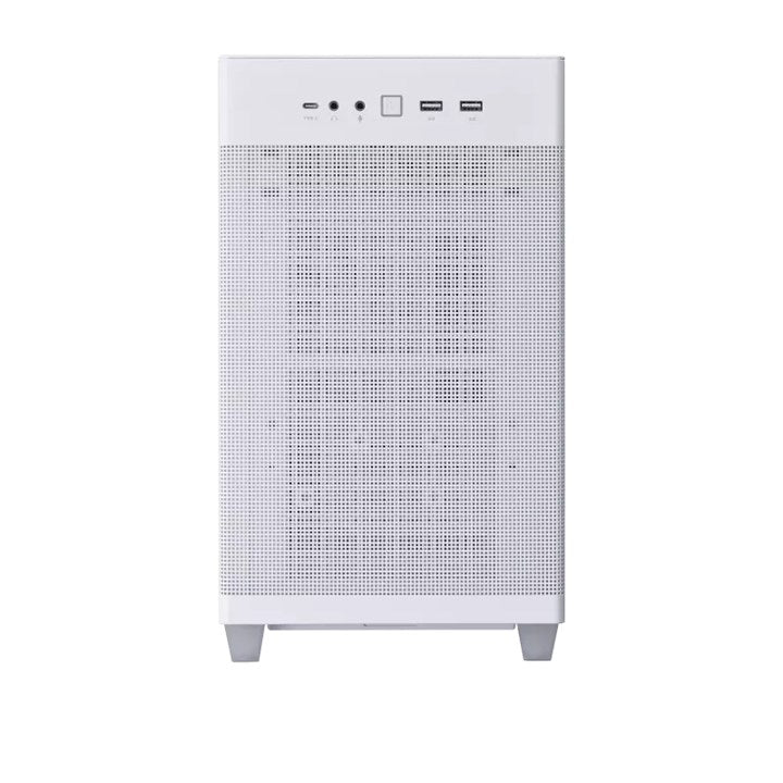 ASUS Prime AP201 Tempered Glass mATX Mini Tower Case | 33L | White