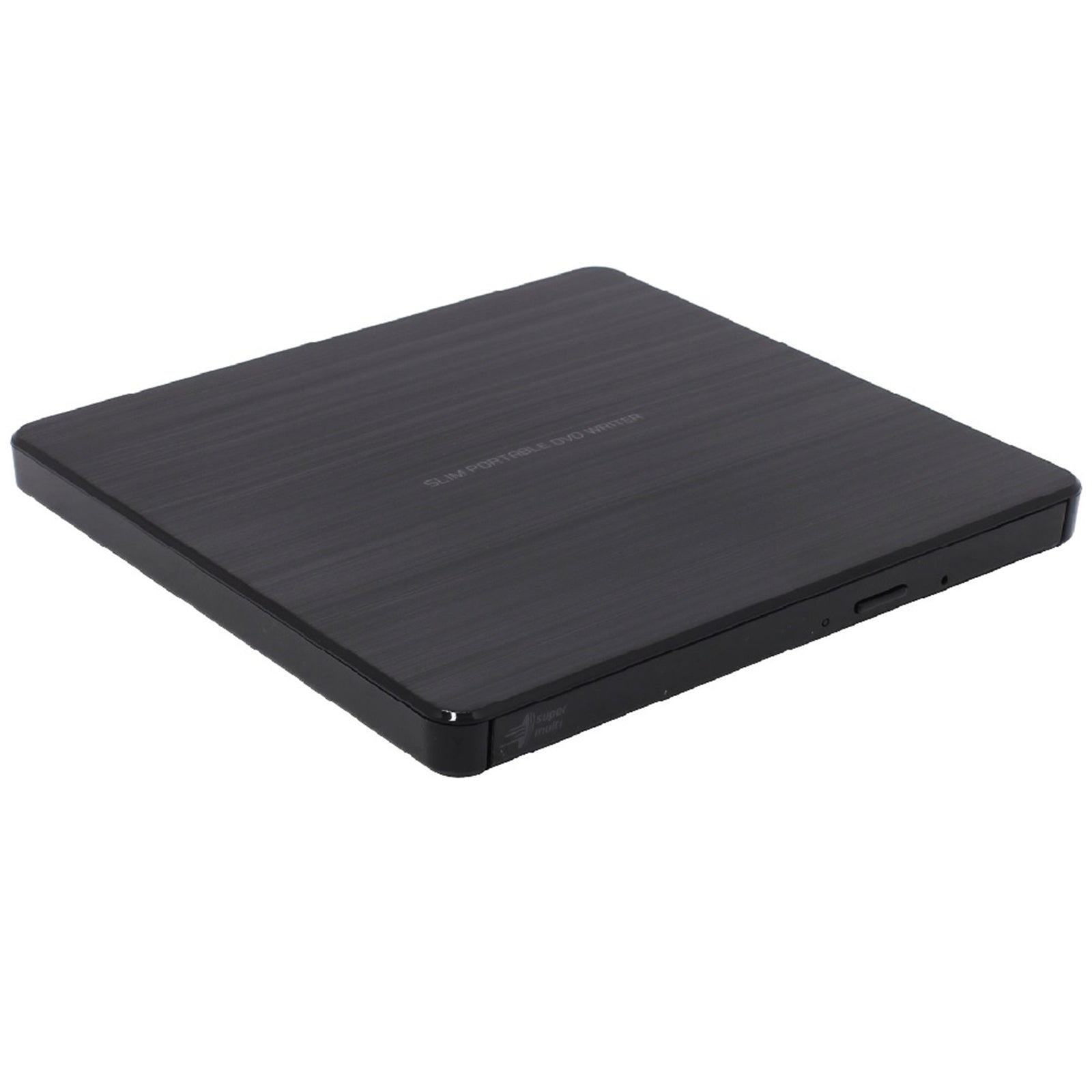 Hitachi-LG GP60NB60 8x DVD-RW USB 2.0 Black Slim External Optical Drive - PC Gear UK