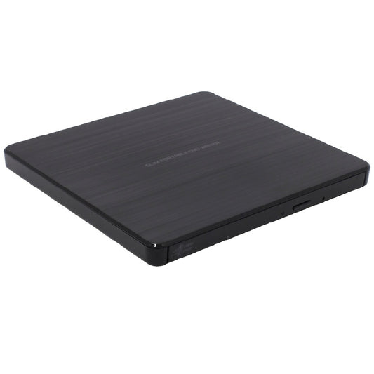 Hitachi-LG GP60NB60 8x DVD-RW USB 2.0 Black Slim External Optical Drive - PC Gear UK