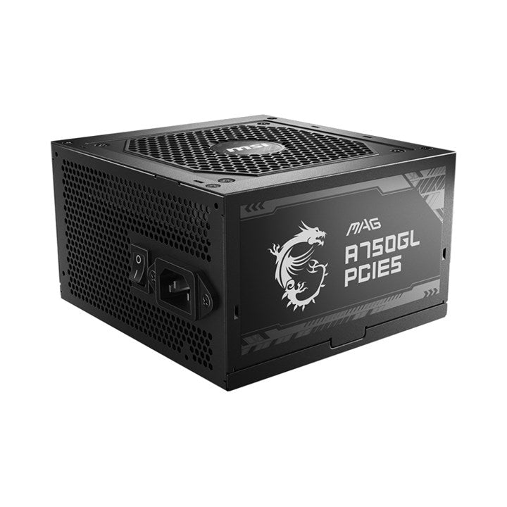 MSI MAG A750GL PCIE5 | 750W | ATX 3.0 | 80 PLUS Gold | Fully Modular | PCIe 5.0 | PSU