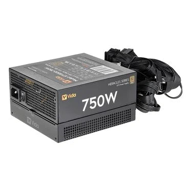 Vida Heracles XTY850D-750W 750W 80+ Bronze, ATX 2.54, Fully Modular PSU, Black