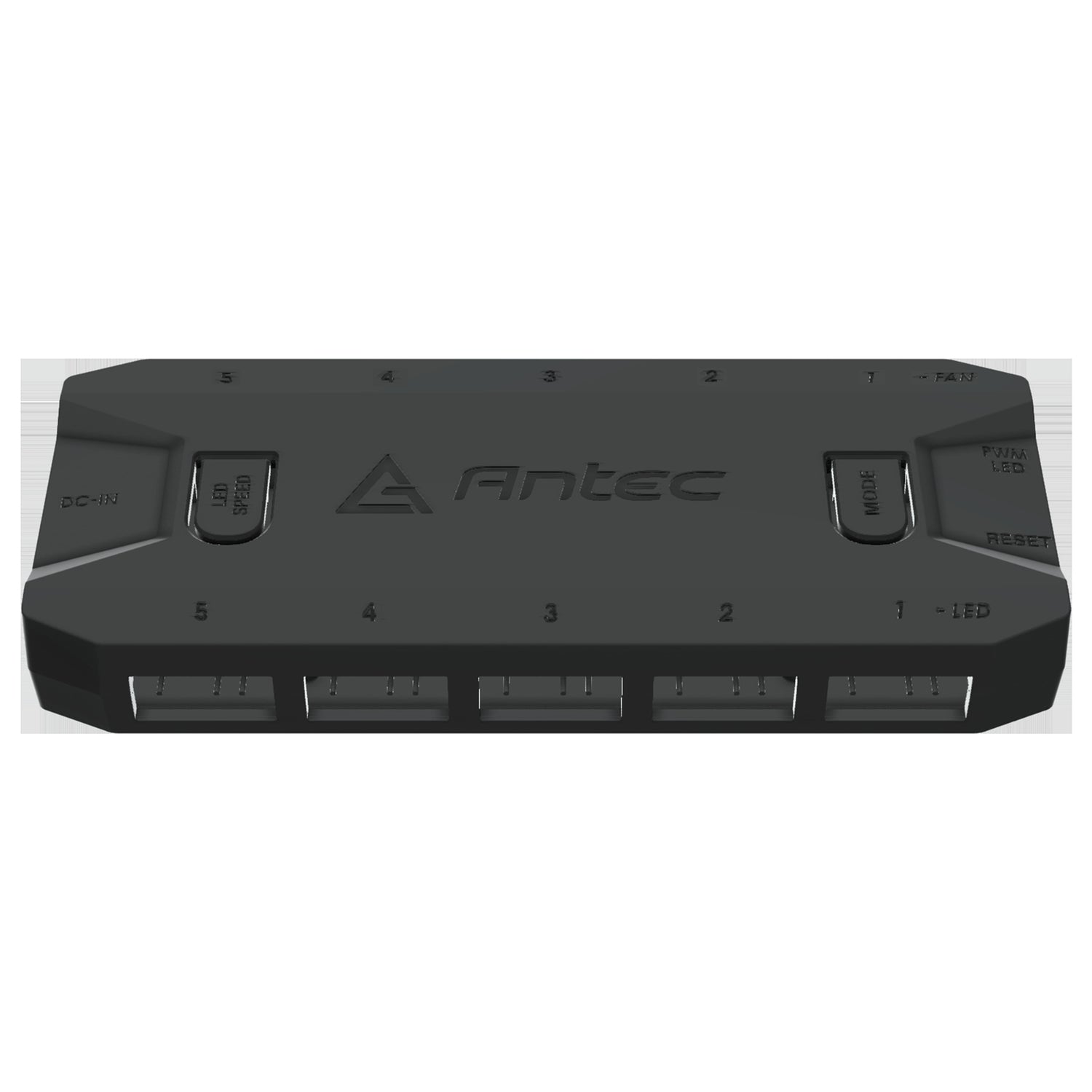 Antec ARGB & Fan Controller - 5 PWM Fan Ports, 5 ARGB LED Ports, SATA Power, Compact Design, 2-Year Warranty - PC Gear UK