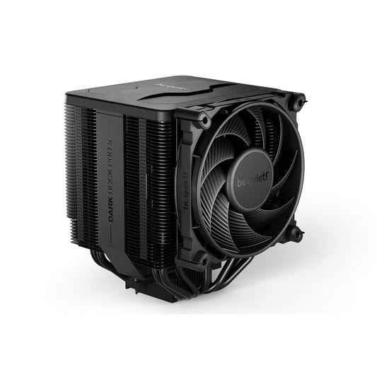 be quiet! Dark Rock Pro 5 CPU Cooler, INTEL/AMD Socket, 2 x Silent Wings Fans, 2000RPM, 7 Heat Pipes & Speed Switch - PC Gear UK