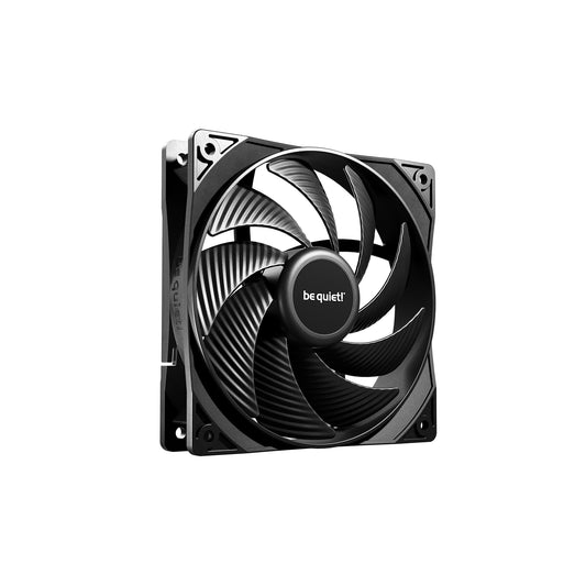 Be Quiet! PURE WINGS 3 120mm PWM High-Speed Case Fan, Rifle Bearing, Newly Designed Fan Blades And Re-Arranged Angle For Extraordinary Air Pressure, 3 Years Warranty - PC Gear UK
