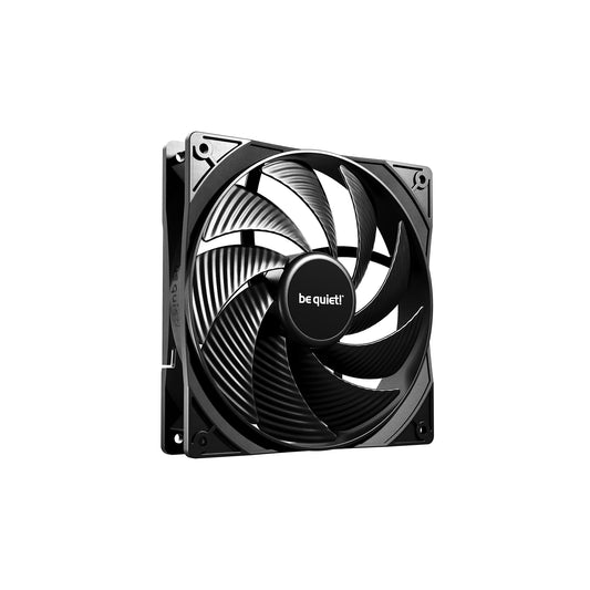 Be Quiet! PURE WINGS 3 140mm PWM High-Speed Case Fan, Rifle Bearing, Newly Designed Fan Blades And Re-Arranged Angle For Extraordinary Air Pressure, 3 Years Warranty - PC Gear UK