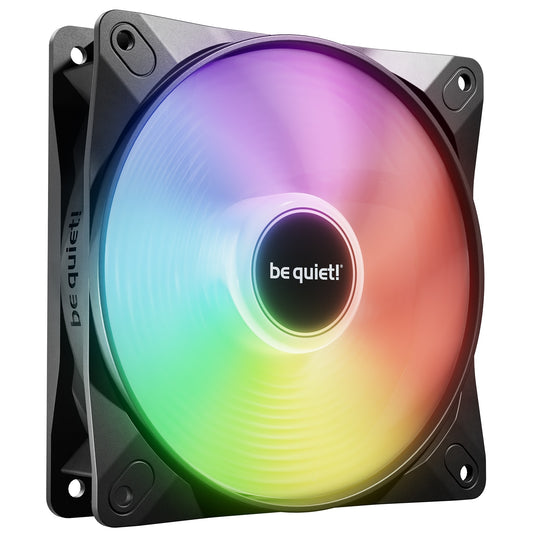 Be Quiet! LIGHT WINGS LX 120mm PWM High-Speed Case Fan, Rifle Bearing, 9 optimized fan blades with perfect angle for extraordinary air pressure, 3 Years Warranty - PC Gear UK