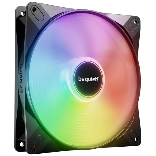 Be Quiet! LIGHT WINGS LX 140mm PWM High-Speed Case Fan, Rifle Bearing, 9 optimized fan blades with perfect angle for extraordinary air pressure, 3 Years Warranty - PC Gear UK