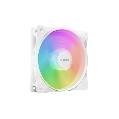 be quiet! Light Wings LX 120mm PWM Reverse, White, ARGB Lighting, High Airflow, 60,000 Hours, 3 year warranty